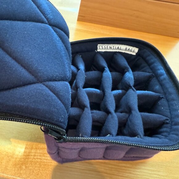 Carry/storage for essential oil bottles, deep purple - Picture 2 of 3